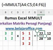 Cara Menghitung Perkalian Dengan Excel